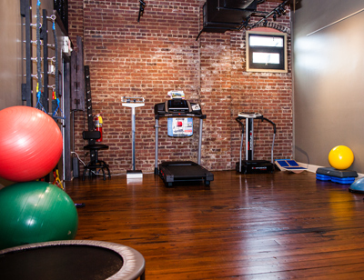 Main treatment area in our Marietta's chiropractor's location