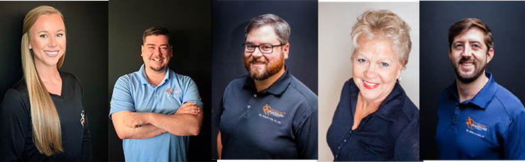 Portraits of Dynamic Spine and Sports Therapy's Atlanta area chiropractic doctors.